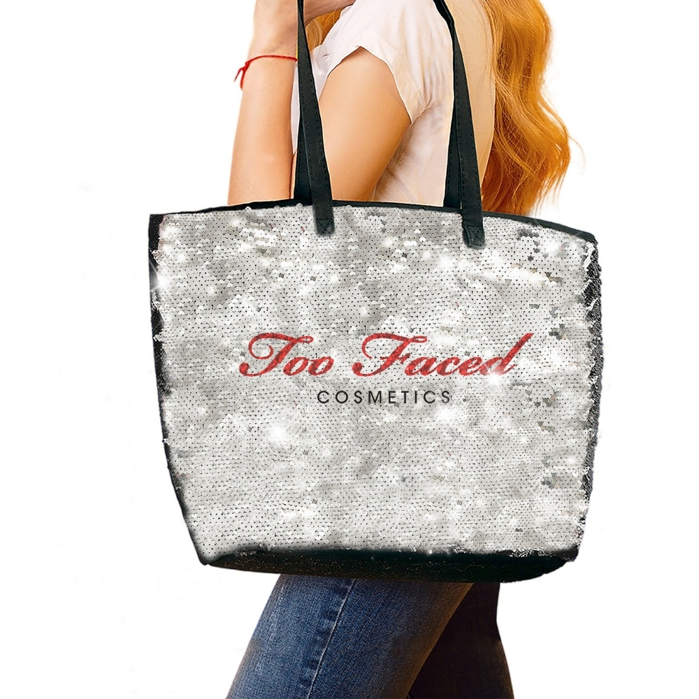 Reverse Sequin Tote Bag