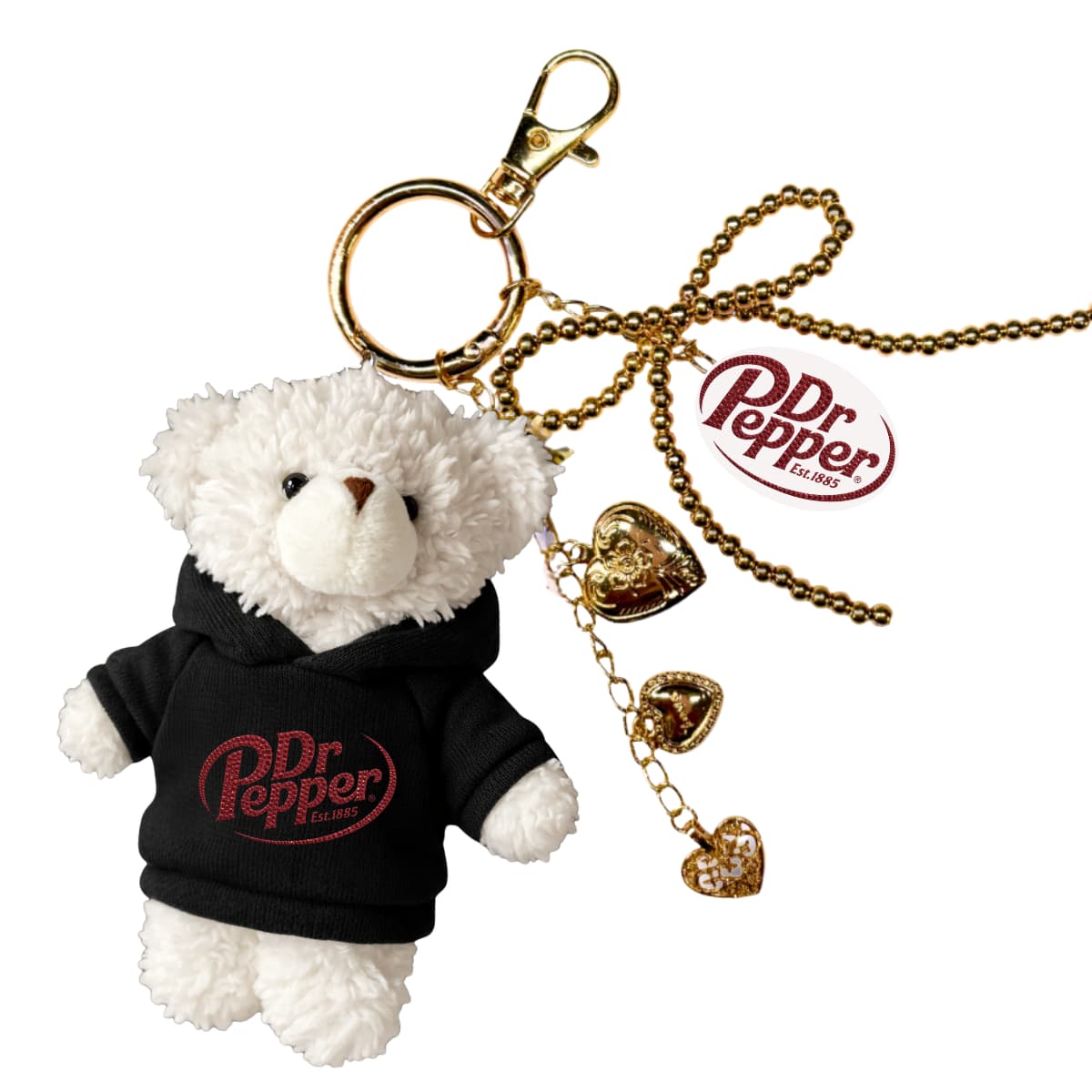 Teddy Bear Bag Charm