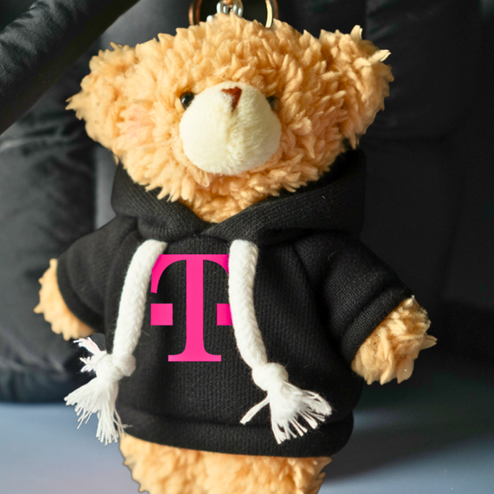 Teddy Bear Bag Charm - Image 2