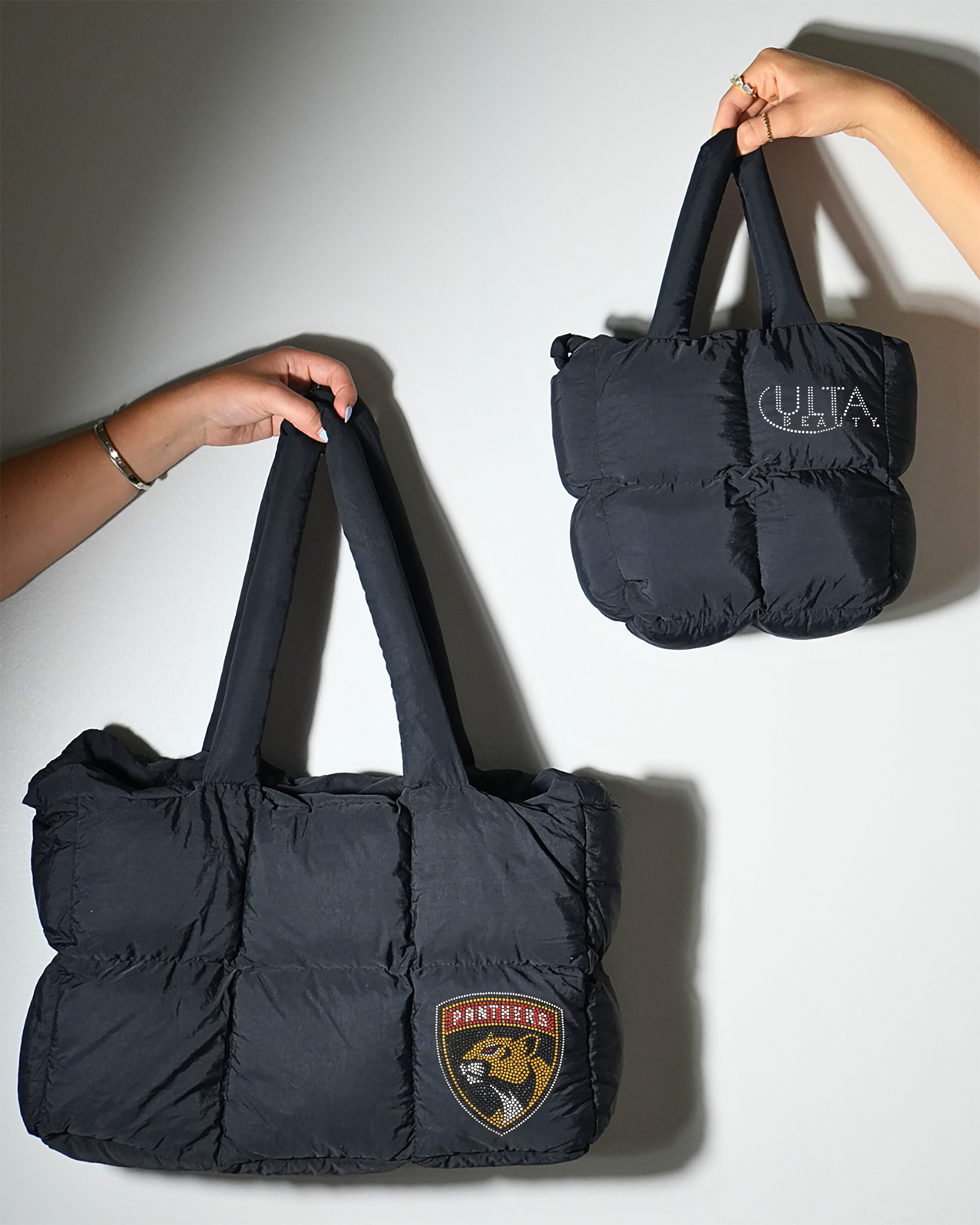Large Puffer Tote Bag